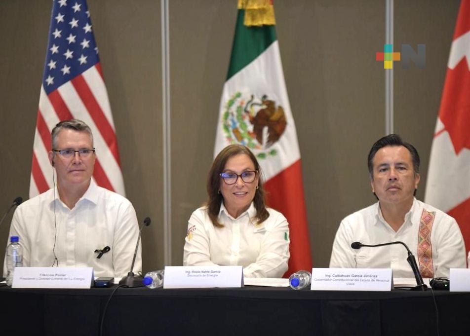 Encabeza Rocío Nahle revisión del proyecto «Puerta al Sureste»