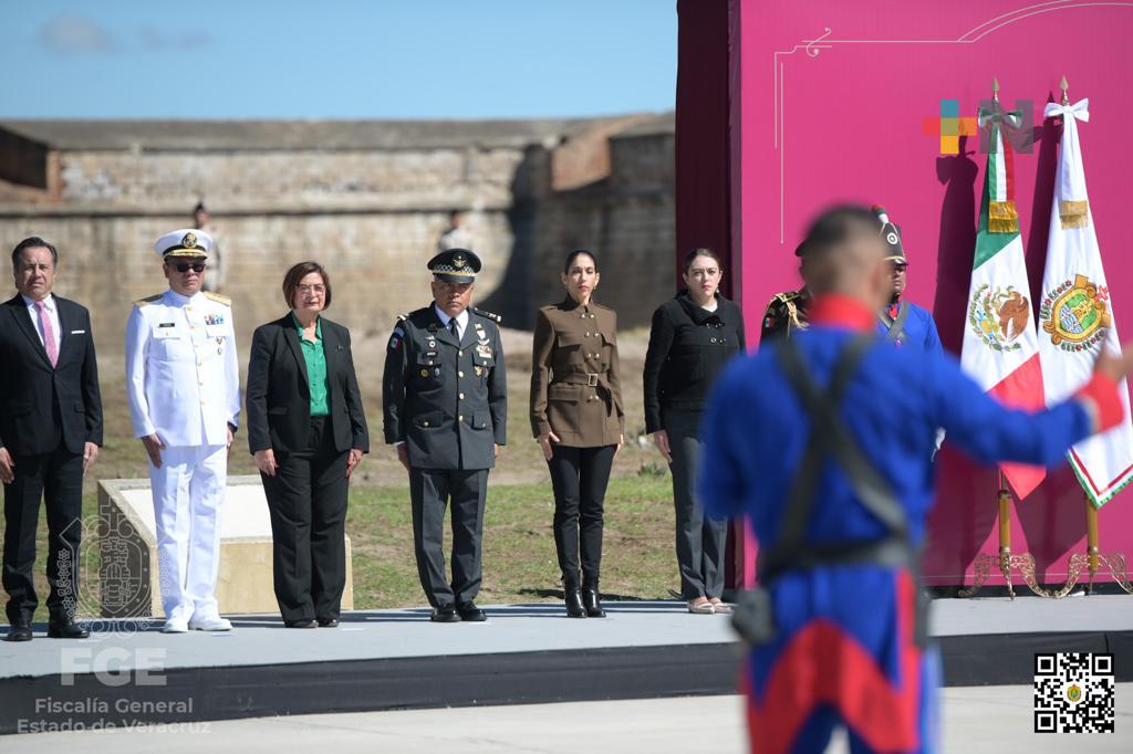 Asiste Fiscal general a ceremonia del 176 aniversario de la gesta heroica de los Niños Héroes