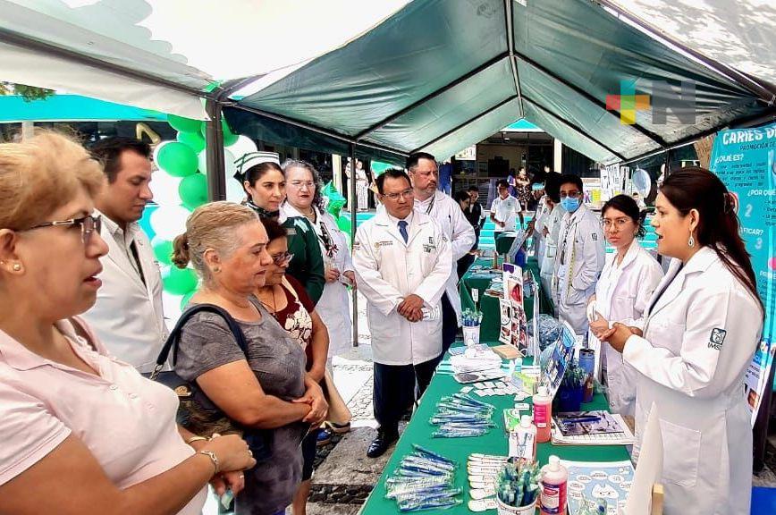 Realiza IMSS Veracruz Norte tercera Feria de Salud Bucal 2023