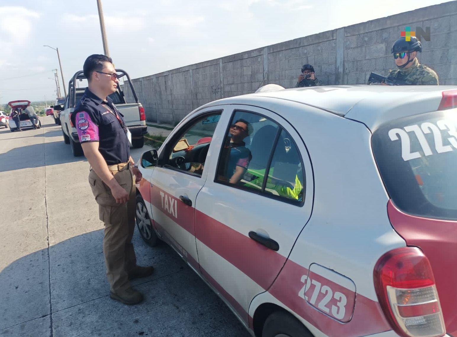 Transporte del Estado realiza operativo «Ruta Segura» en zona sur