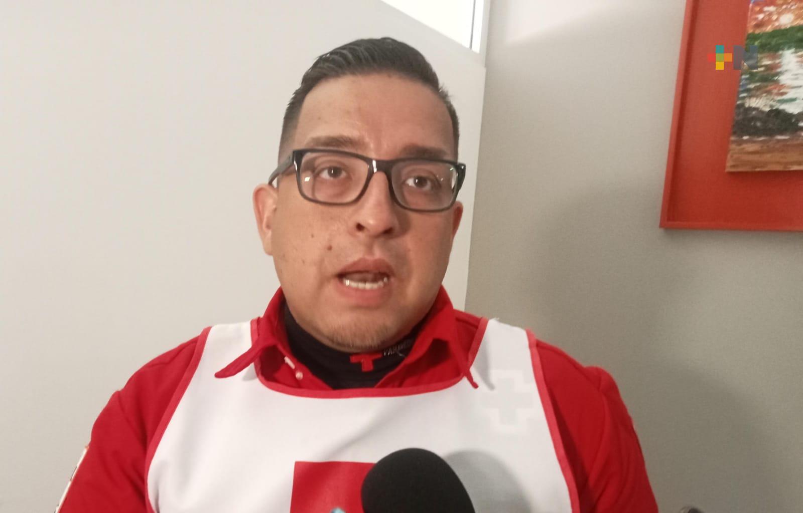 Aumentan sin control accidentes viales ocasionados por motocicletas: Cruz Roja Veracruz