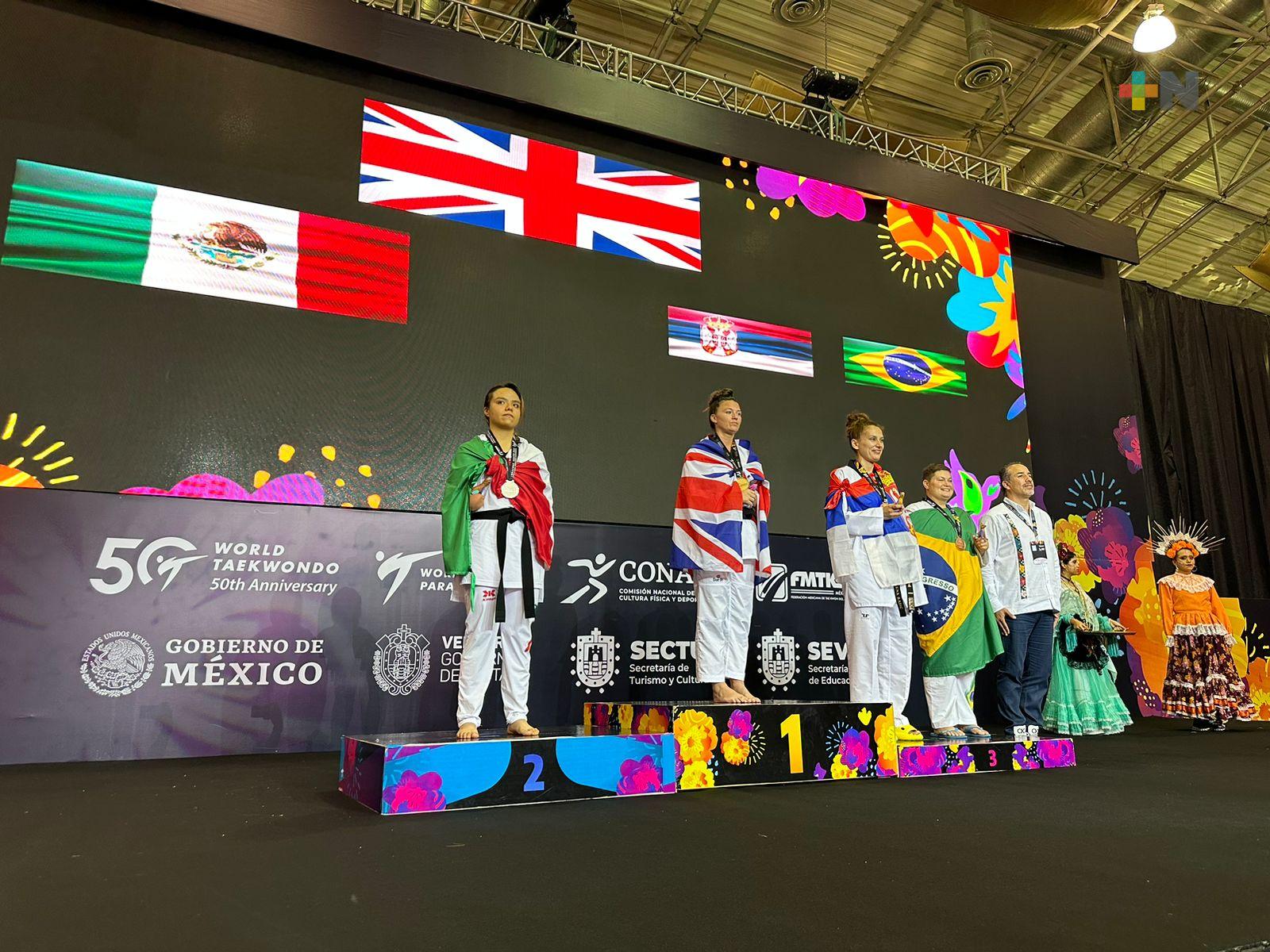 Con oro, plata y bronce cierra México participación en Mundial de Parataekwondo