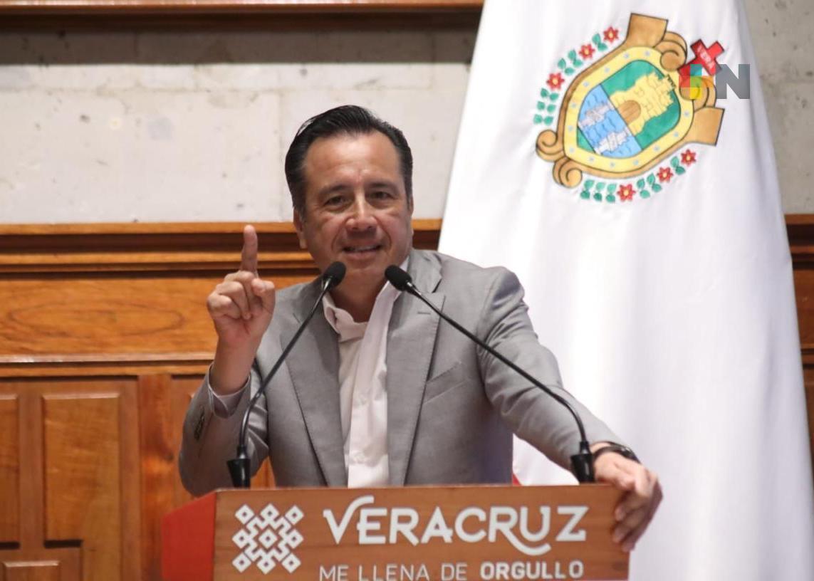 Cuitláhuac García firmará compromiso de imparcialidad con «corcholatas» veracruzanas