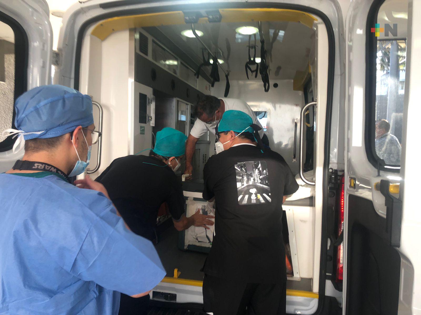 Hospital Regional Issste Veracruz concreta primera donación multiorgánica de 2023