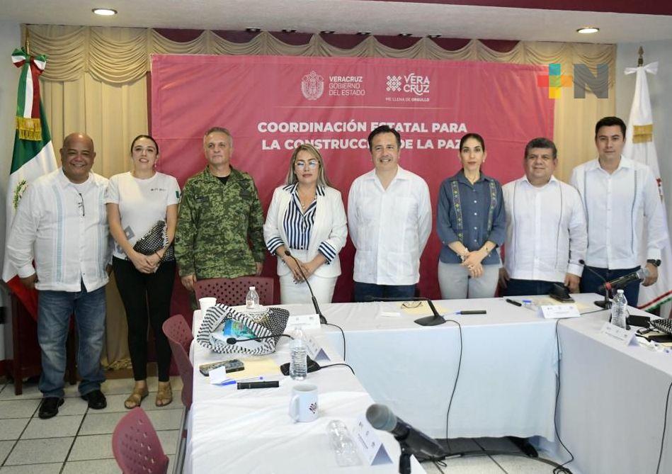 Mesa de Coesconpaz sesionó en Tres Valles, Veracruz