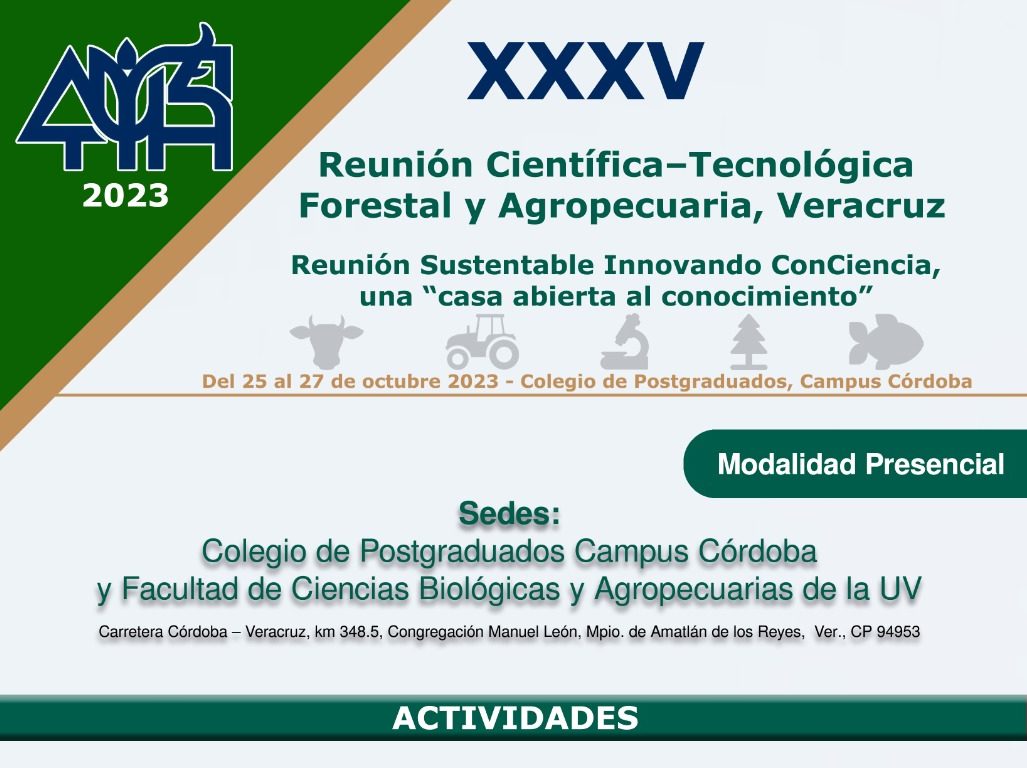 Del 25 al 27 de octubre la Reunión Científica-Tecnológica Forestal y Agropecuaria Veracruz