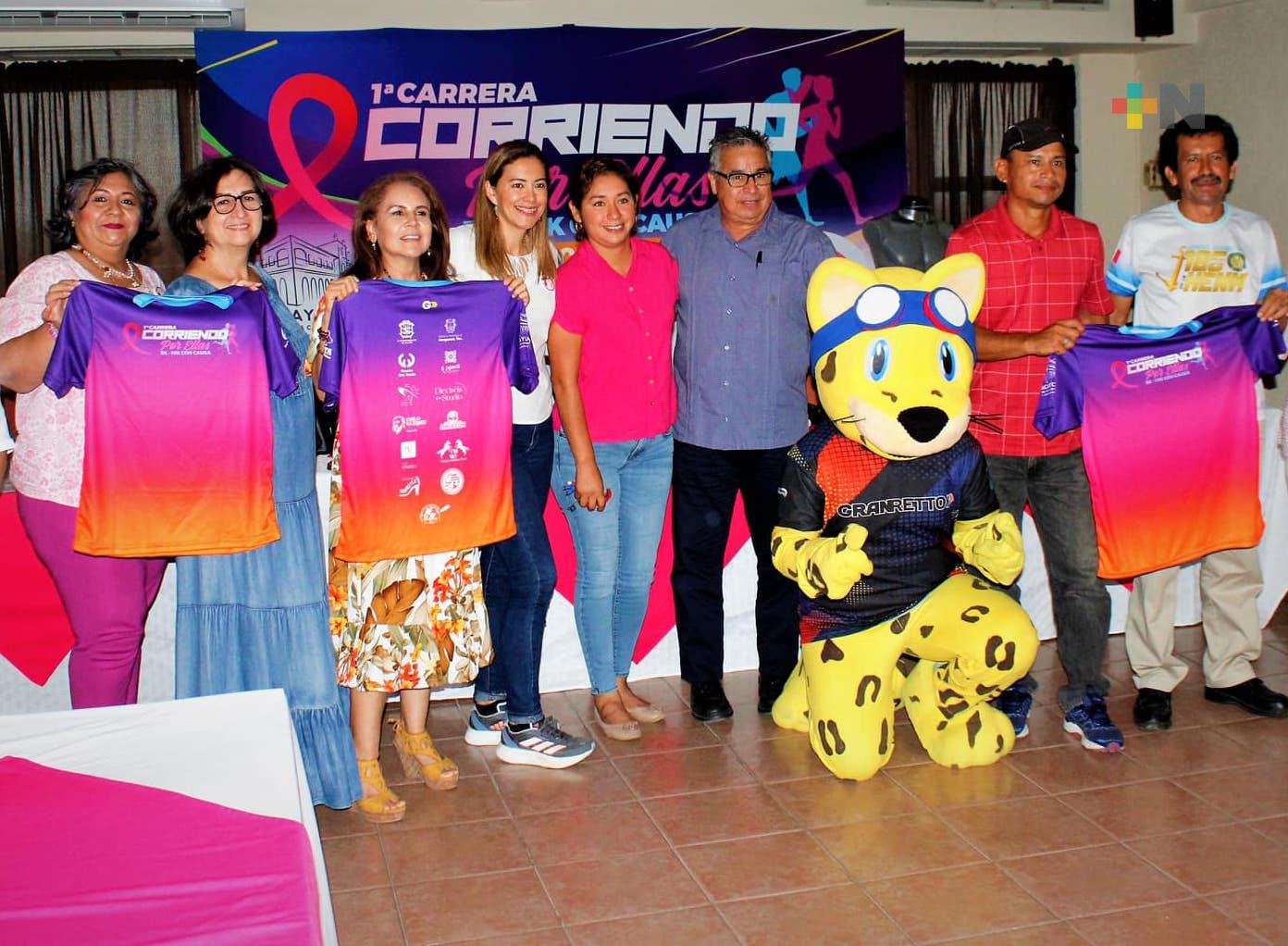 Invitan a primera Carrera «Corriendo por Ellas con Causa» en Acayucan