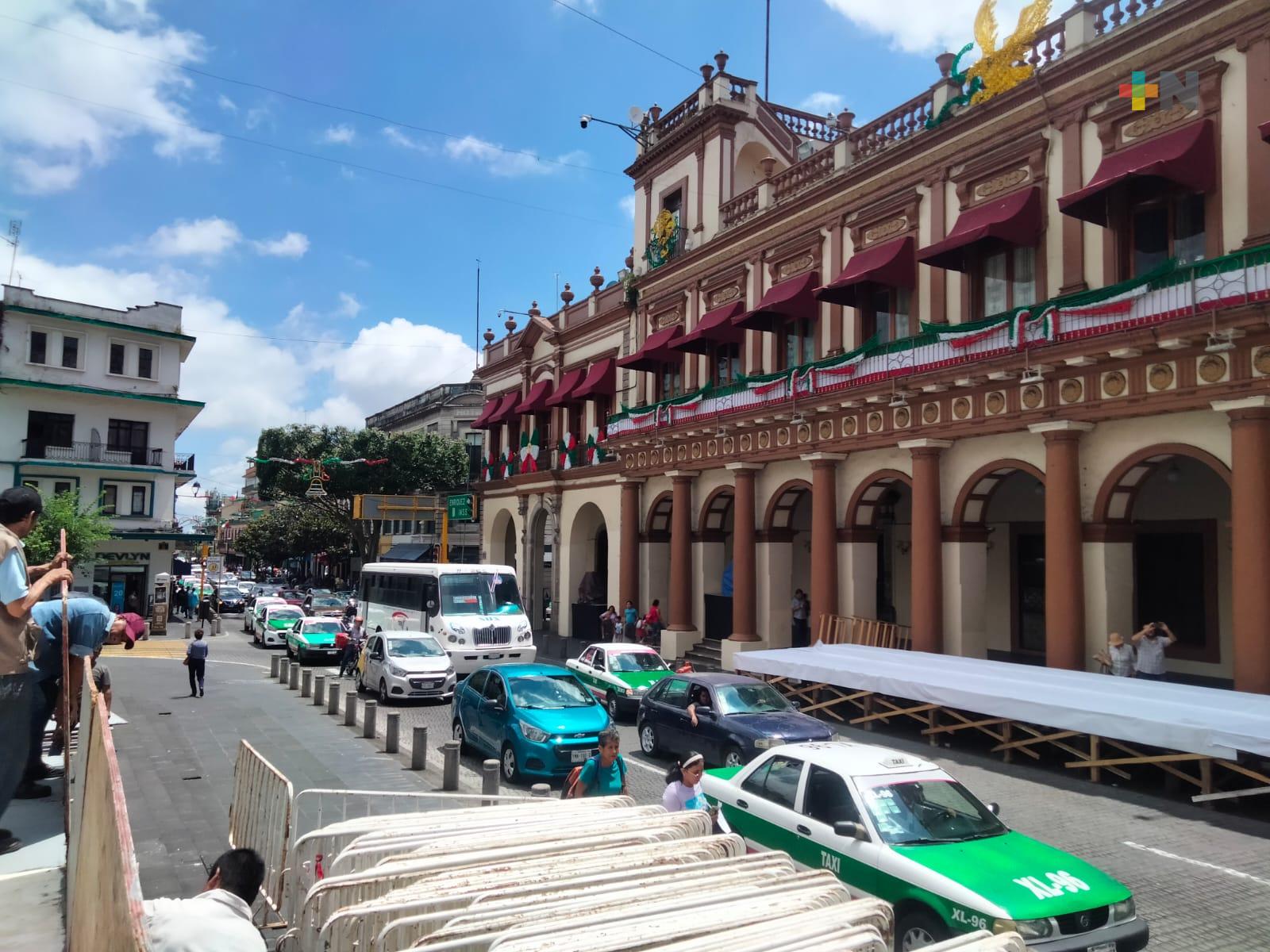 Desde la noche del 14 de septiembre habrá cierres viales por festejos patrios en Xalapa
