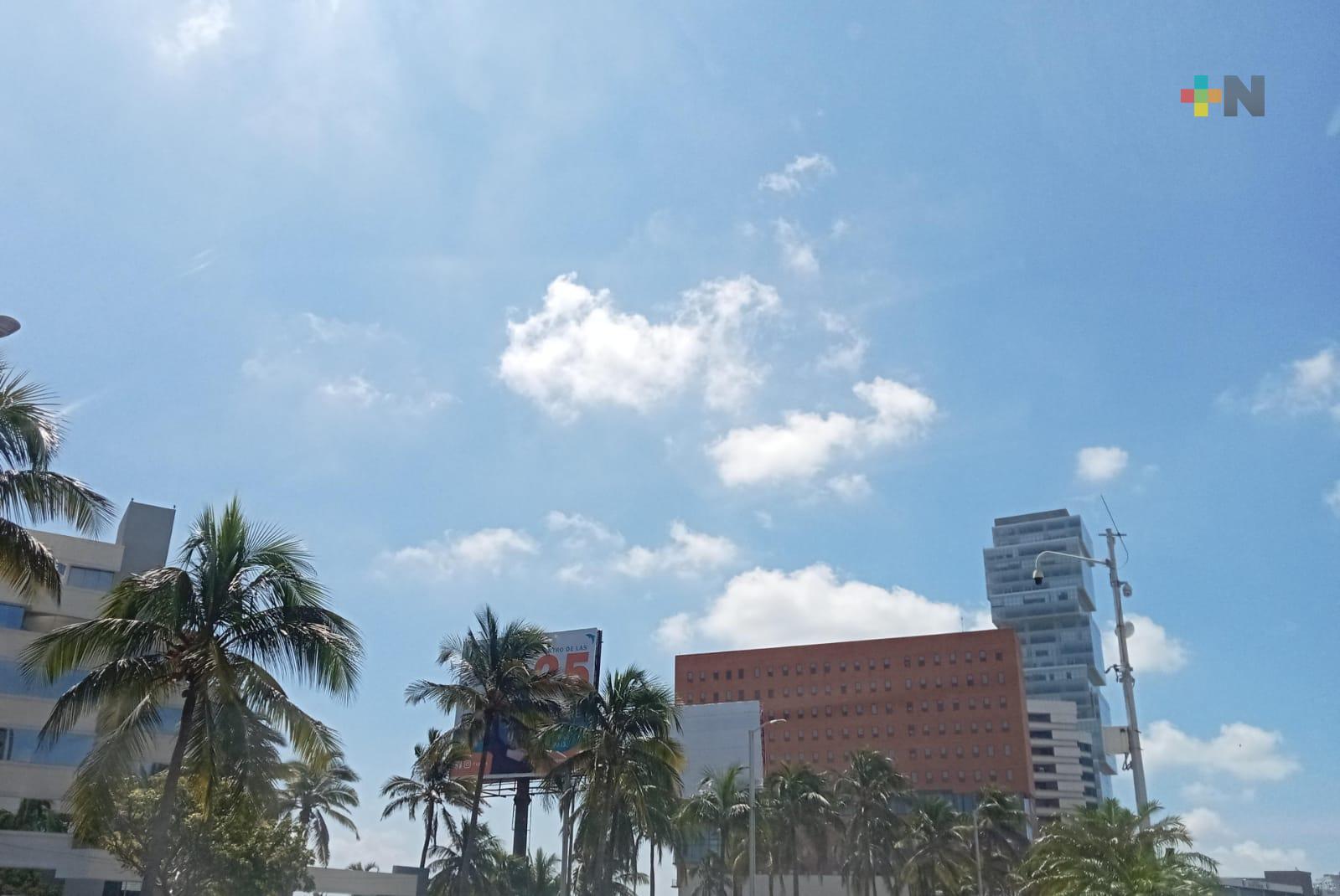Cielo despejado y soleado para el resto de la semana en Veracruz-Boca del Río