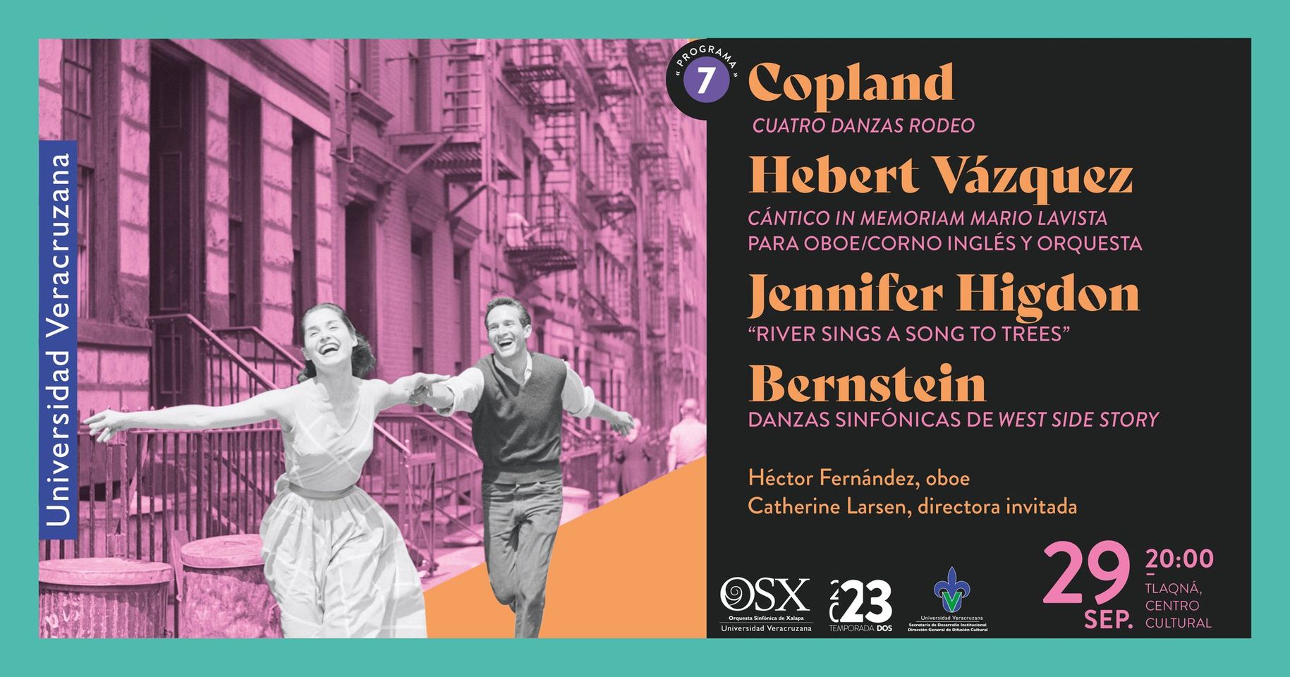 Orquesta Sinfónica de Xalapa presentará obras de Bernstein, Copland en sala Tlacná