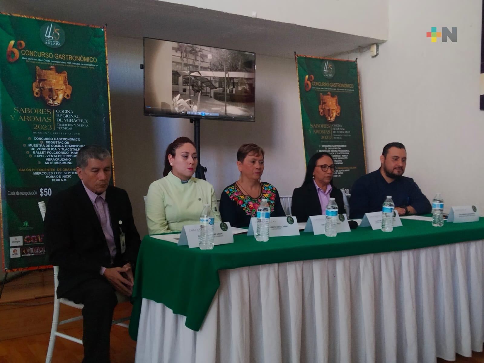 Consejo Gastronómico Veracruzano realizará sexto concurso gastronómico “Sabores y aromas 2023”