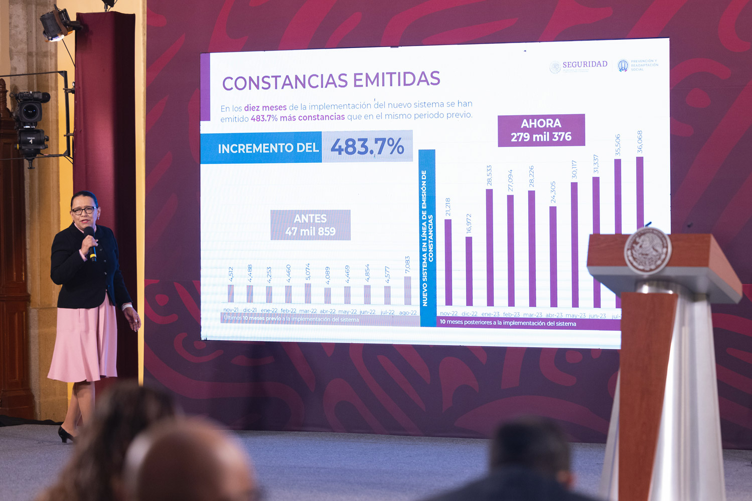 Nuevo sistema en línea para tramitar constancias de antecedentes penales es ágil y elimina la corrupción: SSPC