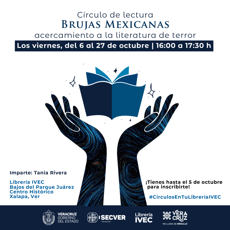Invitan al círculo de lectura “Brujas mexicanas: acercamiento a la literatura de terror” durante octubre