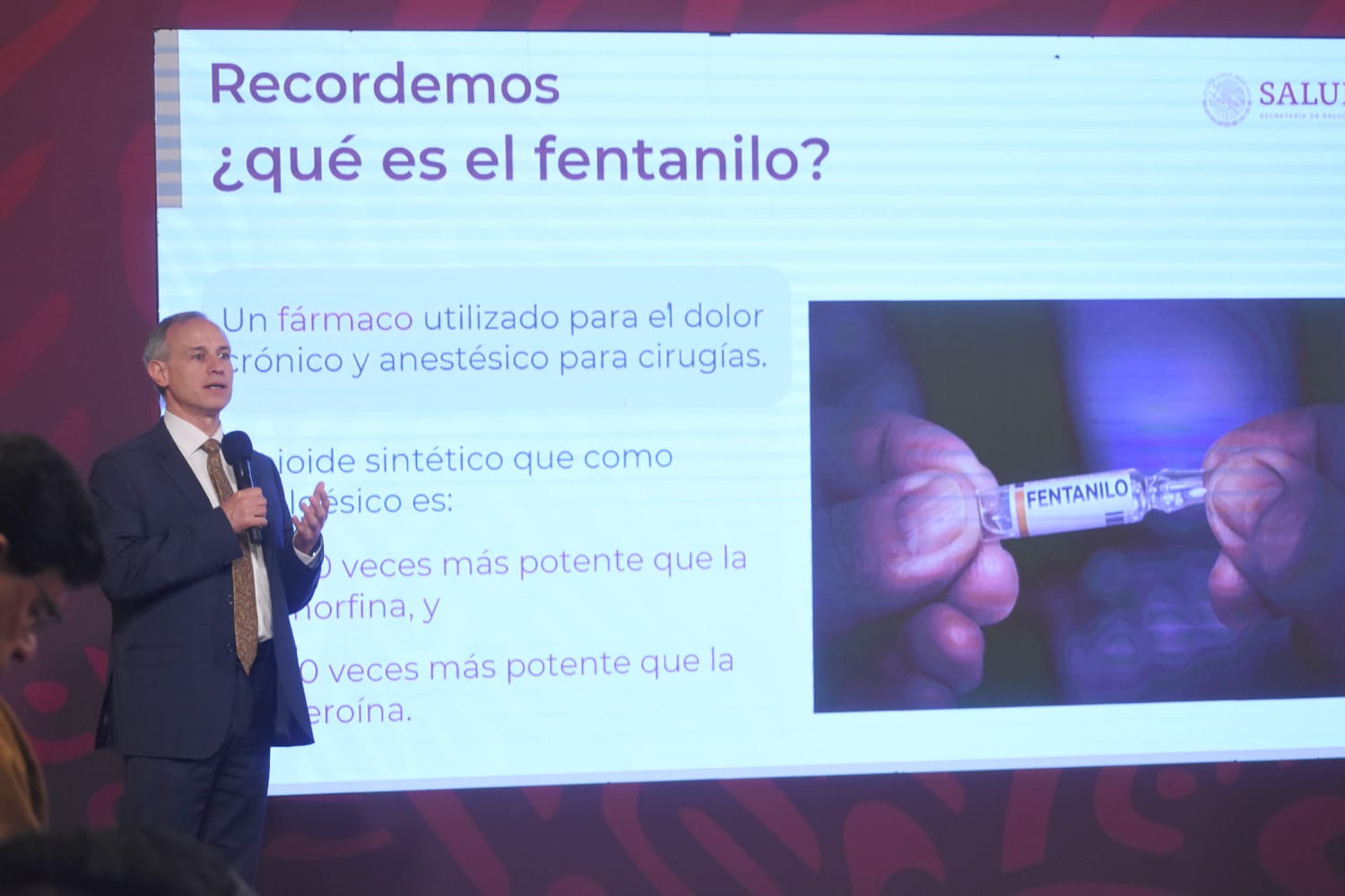 Fentanilo es una de las drogas más devastadoras: Salud