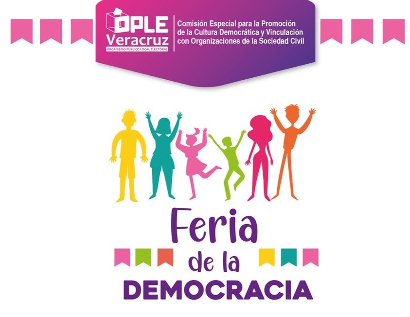 OPLE realiza Feria de la Democracia en Xalapa