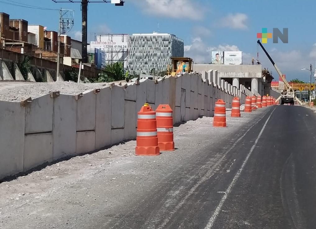 Avanza obra del puente vehicular en Las Trancas