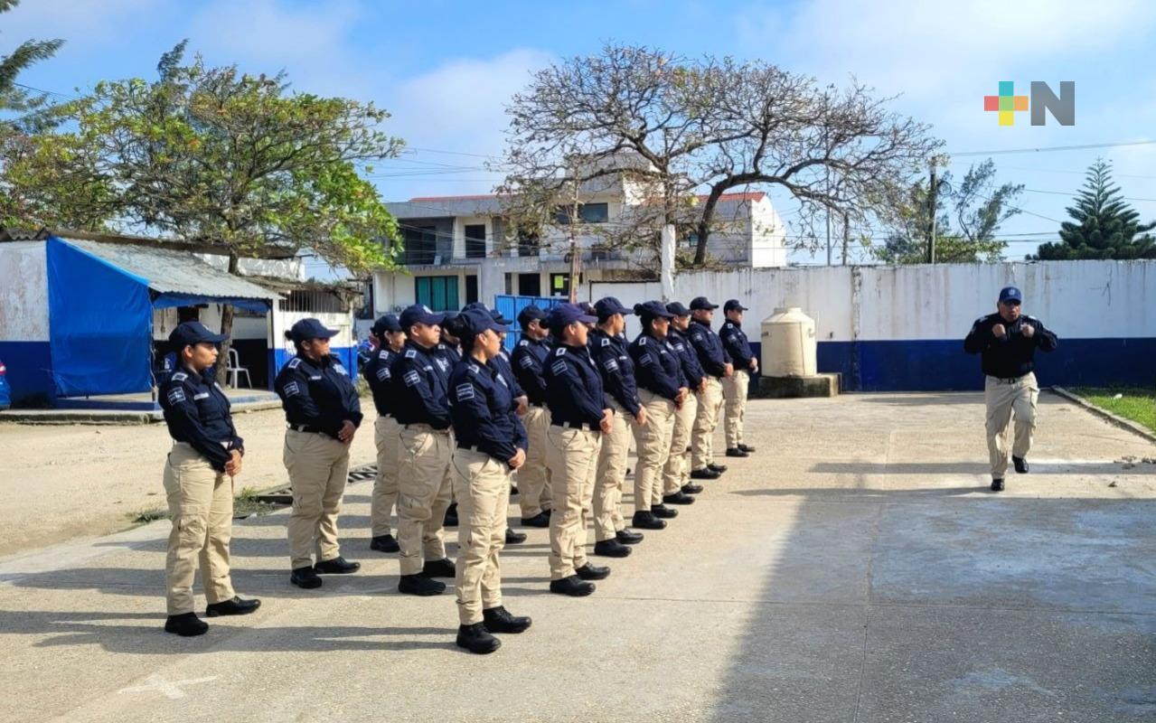 Al menos 85 elementos dados de baja de la policía municipal de Coatzacoalcos