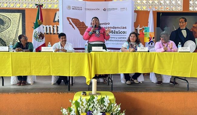 Realizan Conapred e INPI encuentro de personas afromexicanas para contribuir a  construcción de una sociedad antirracista