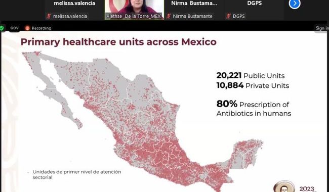 México cuenta con red nacional de vigilancia sobre resistencia antimicrobiana