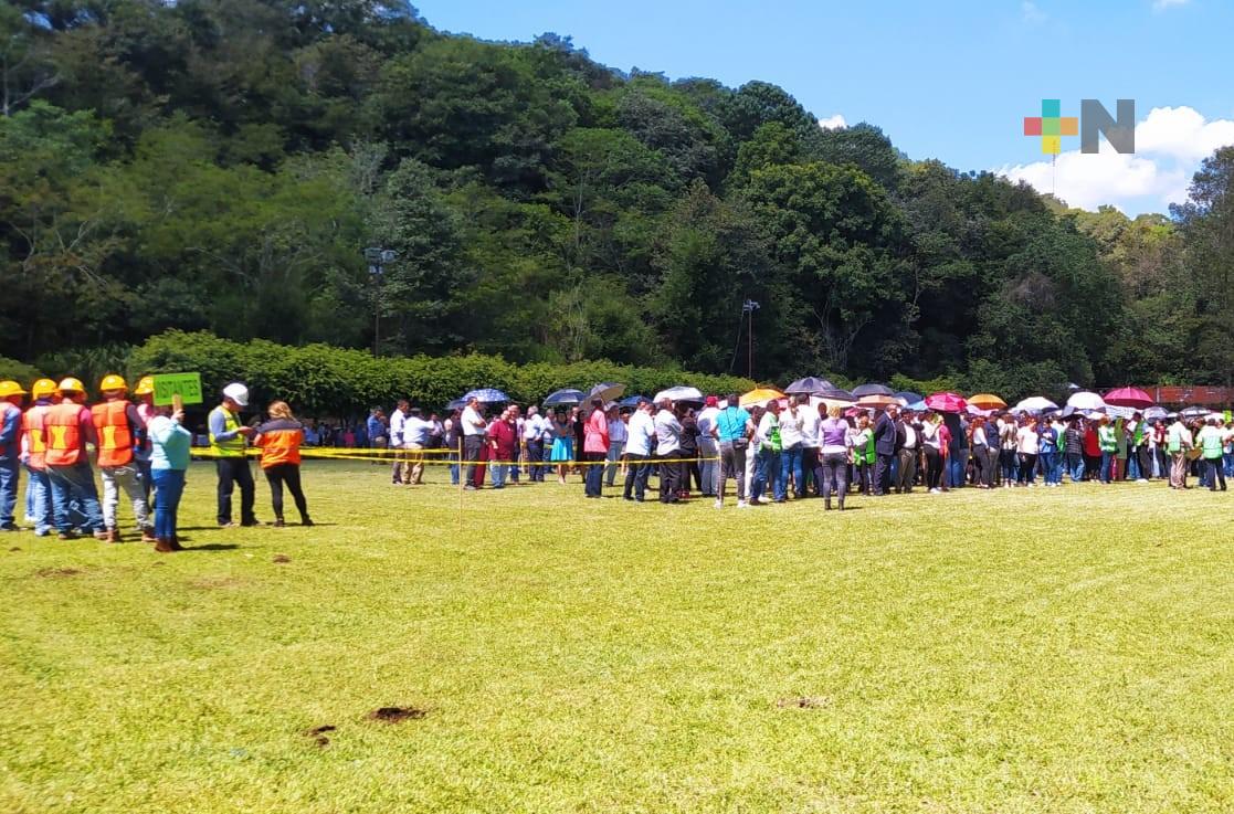 Cerca de 400 mil personas participaron en simulacro Nacional en el estado de Veracruz