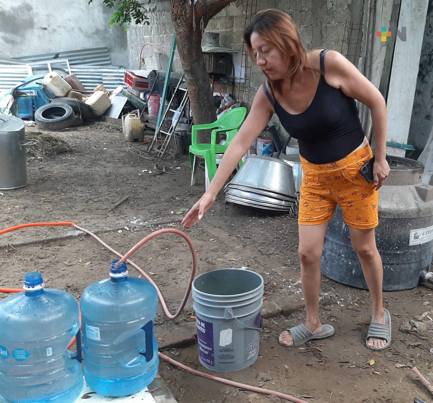 Durante más de 20 días faltará el agua en 11 colonias de Veracruz puerto