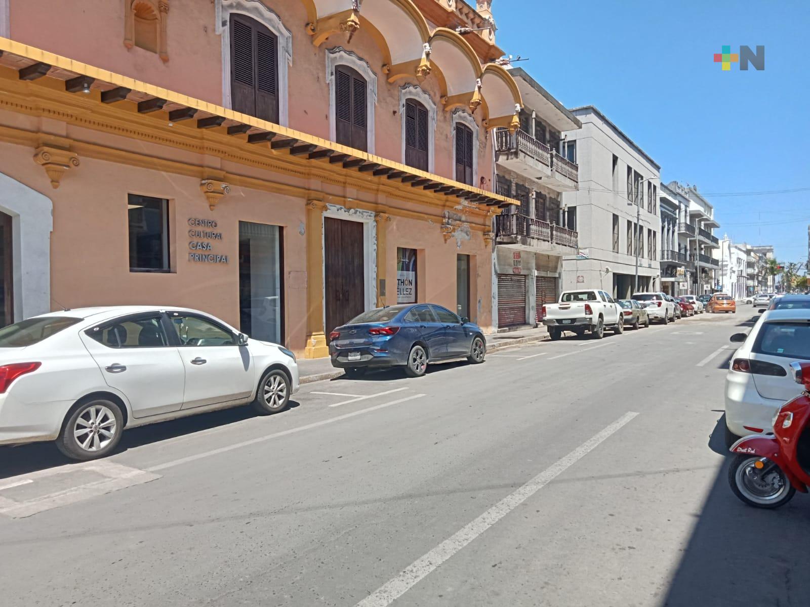 Abierta la vialidad de calle Miguel Molina de Veracruz puerto