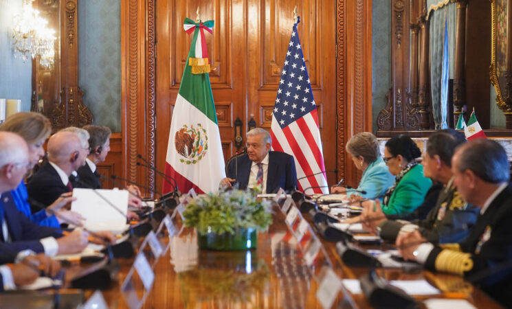 Celebra AMLO trabajo coordinado entre México y Estados Unidos en beneficio de los pueblos