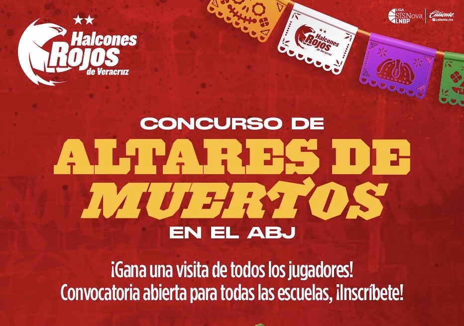 Halcones Rojos invita al concurso de Altares de Muertos