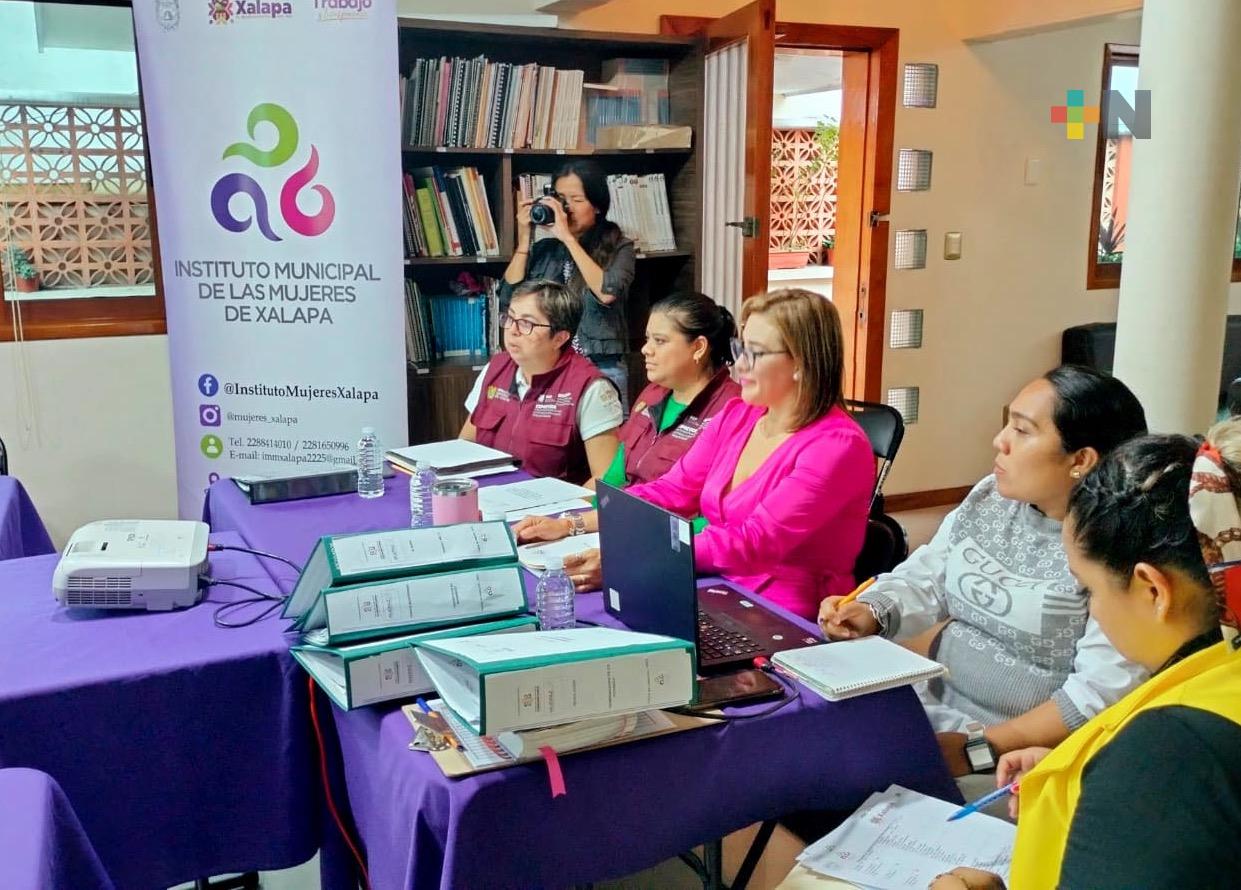 CEPREVIDE e Instituto Municipal de la Mujer en Xalapa dan seguimiento a redes MUCPAZ