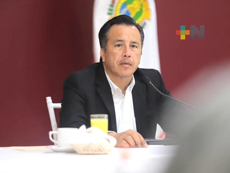 Confirma Cuitláhuac García viaje a CDMX para abordar el tema de IMSS-Bienestar