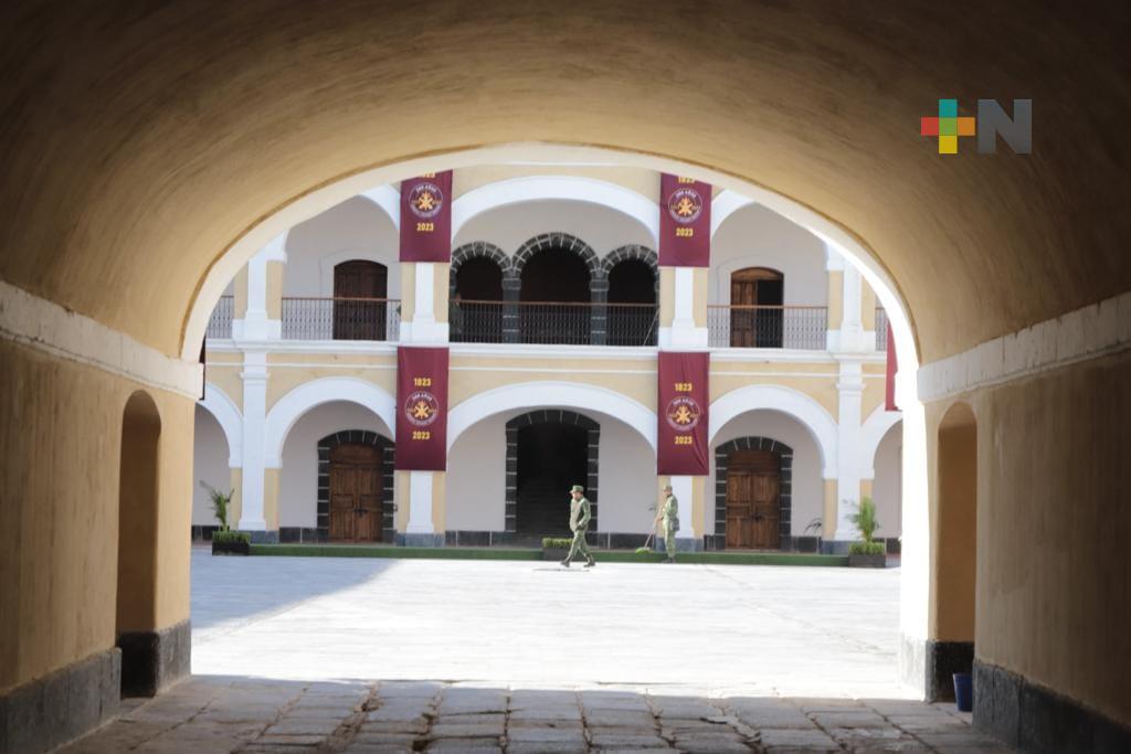 Fortaleza de San Carlos será el recinto para el V Informe de Gobierno