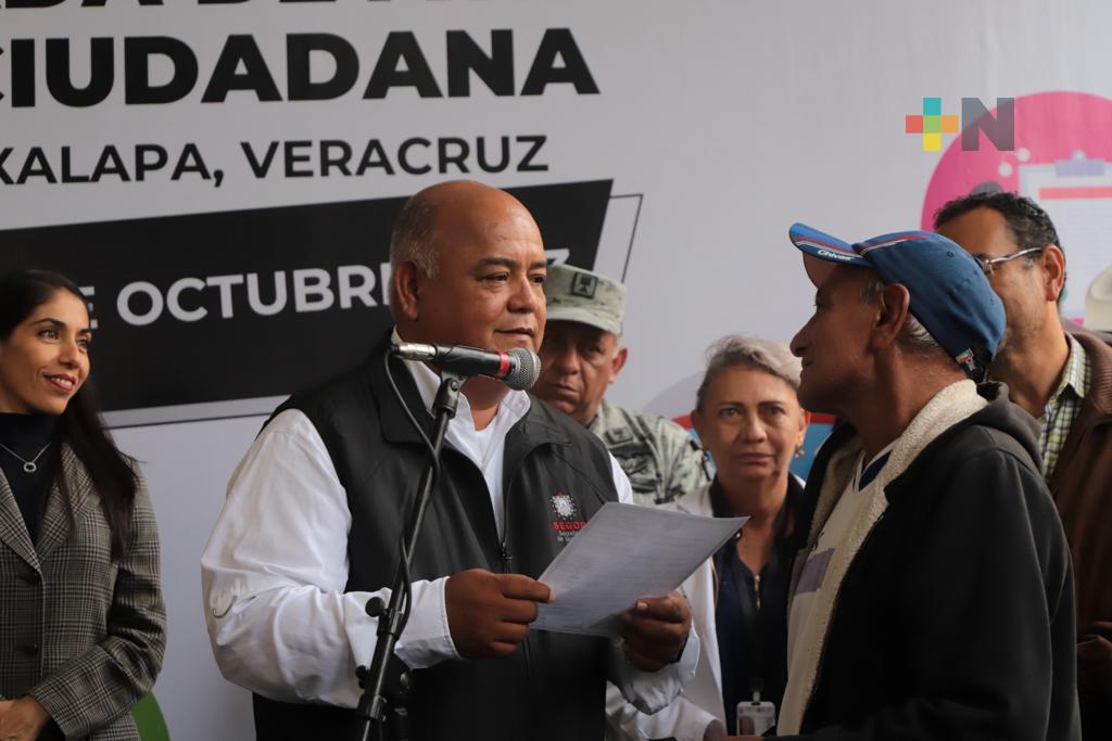 Se brindan más de 2 mil 800 servicios en Jornada de Atención Ciudadana