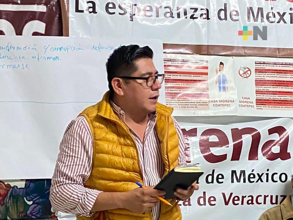 En unidad, Morena ganará en el 2024: Esteban Ramírez