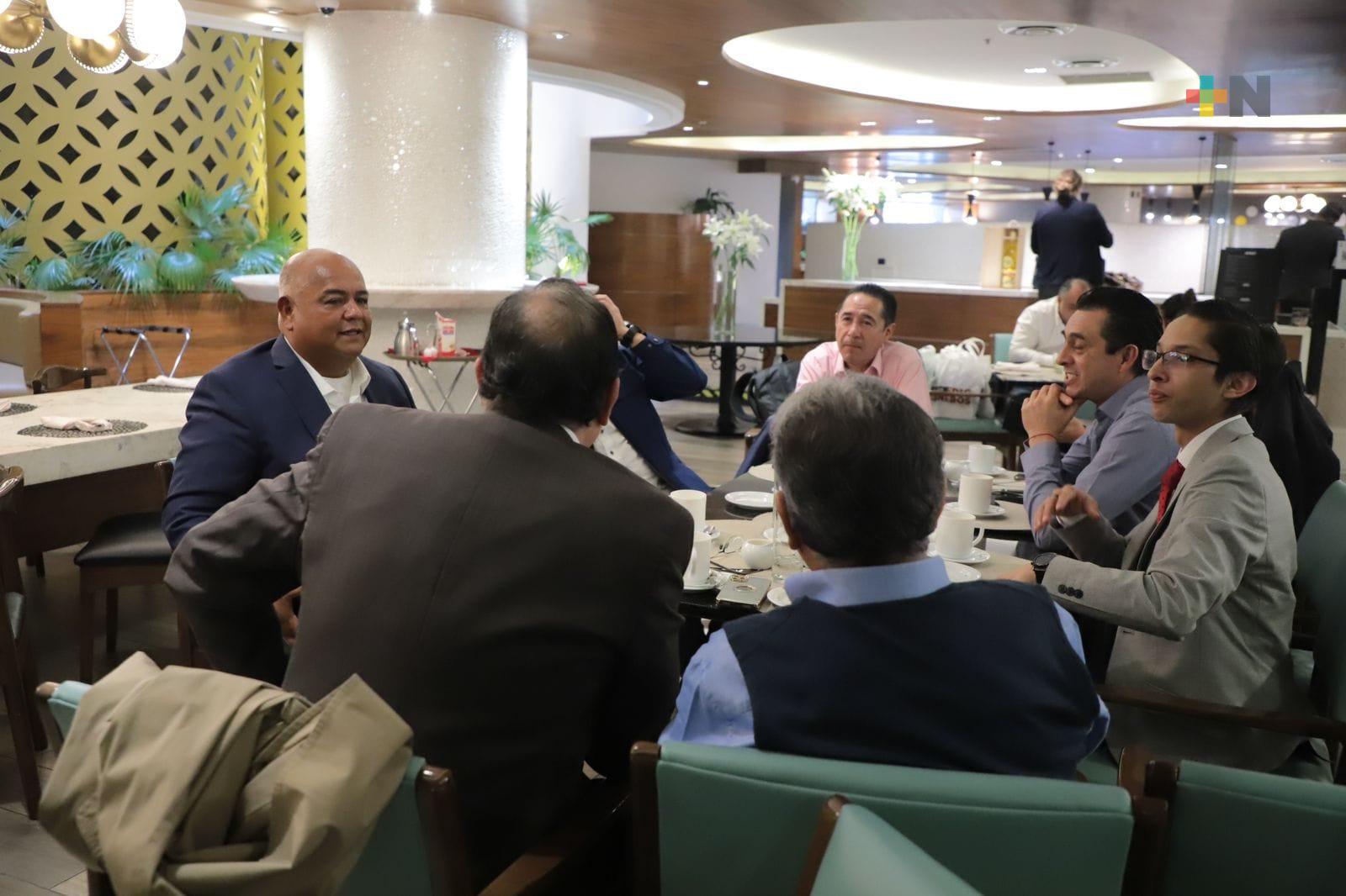 Eric Cisneros promete dar continuidad a la 4T en Veracruz