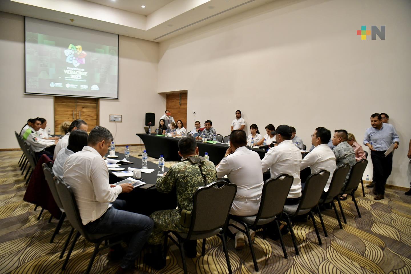Iván Martínez preside reunión operativa de la Expo Turismo Veracruz 2023