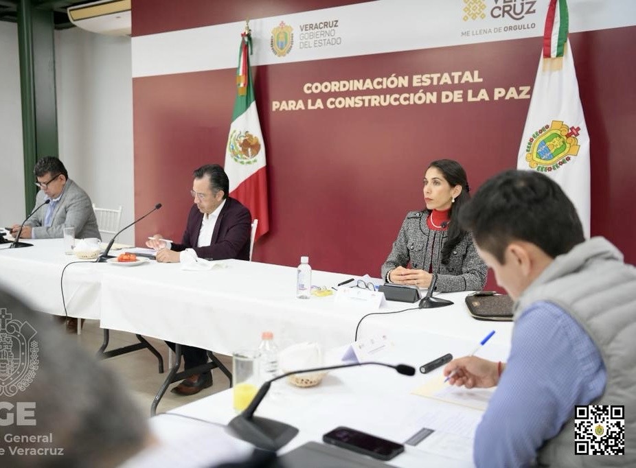 Rinde informe FGE en la Mesa para Construcción de la Paz