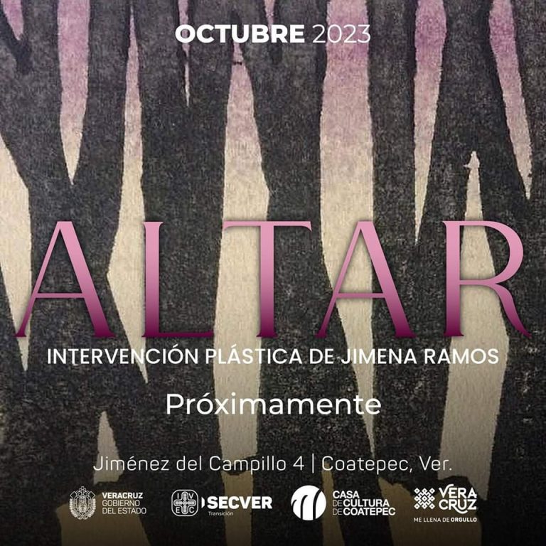 Presenta IVEC la exposición Altar, instalación plástica de Jimena Ramos