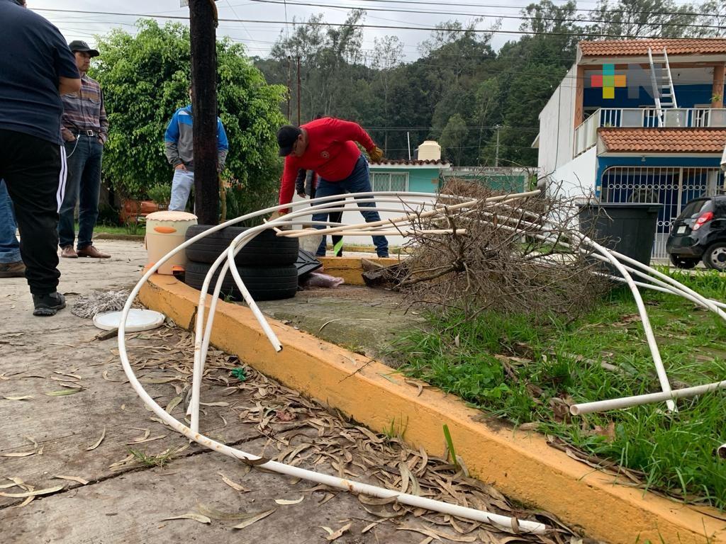 En Banderilla han recolectado 25 toneladas en programa de descacharrización; trabajan en prevención de enfermedades