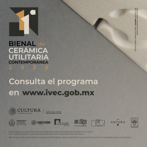 Presenta IVEC las actividades de la Bienal de Cerámica Utilitaria Contemporánea 2023