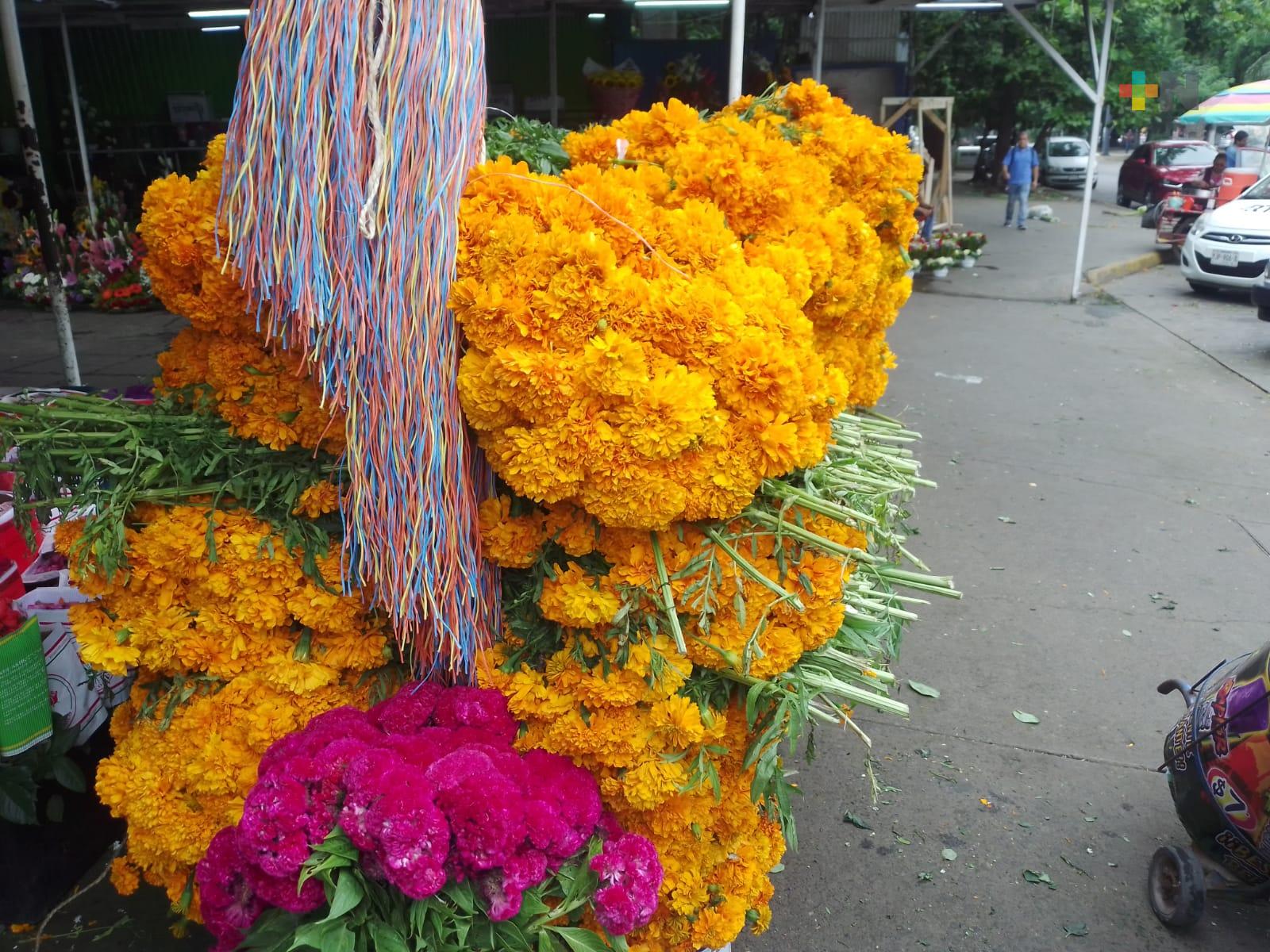 Se dispara venta de flores típicas de Día de Muertos