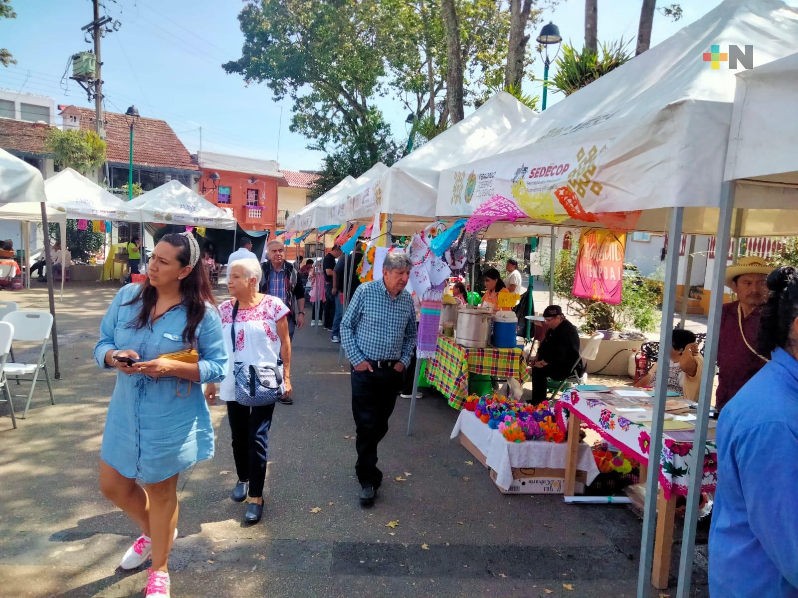Comunidad huasteca en Xalapa realizó  festival Xantolo en el barrio de Xallitic
