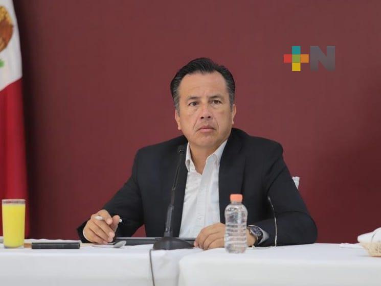 Descarta Gobernador moverse por una cargo a nivel federal