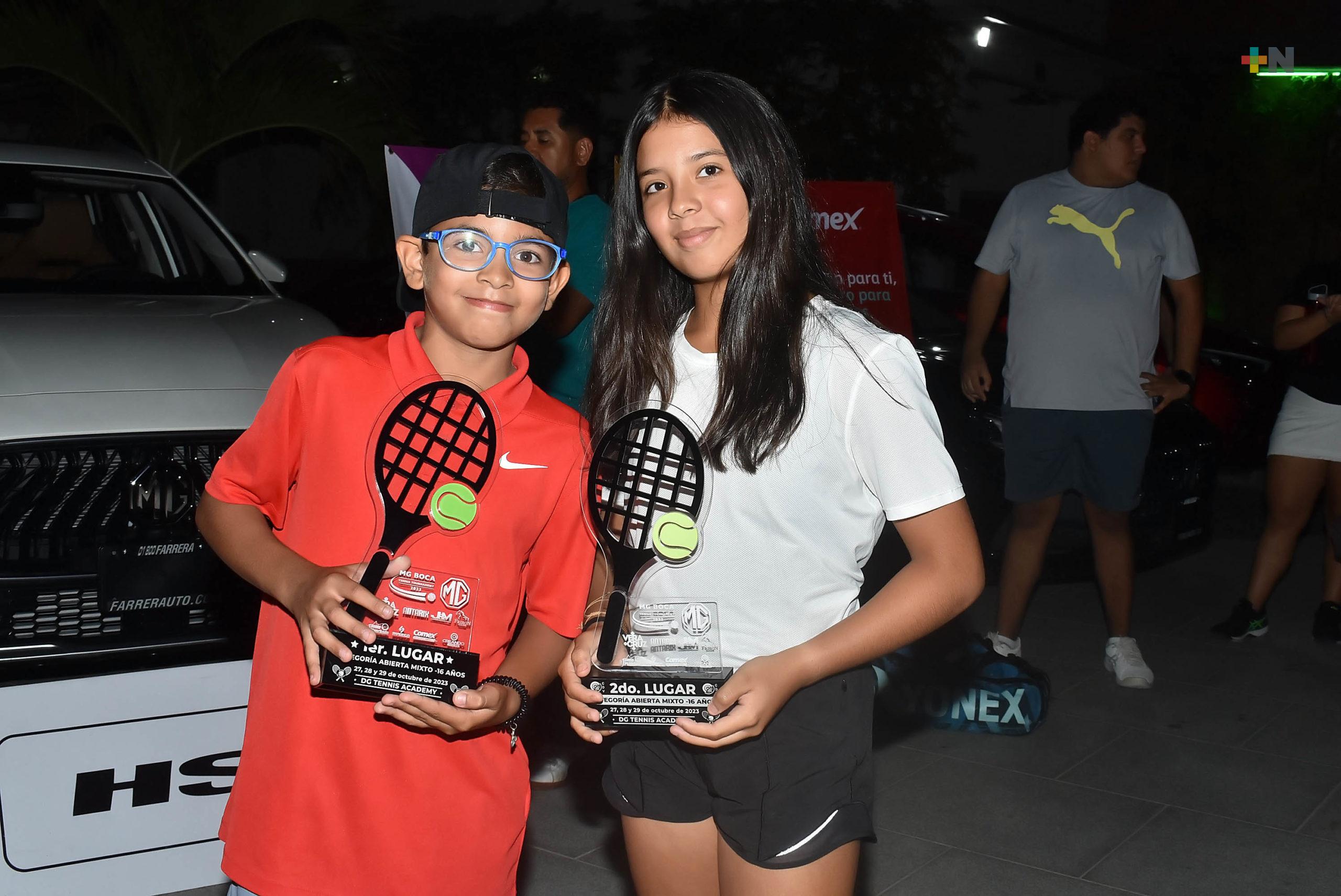Ricardo Romero y Fernanda Regalado ganan el Boca Tennis Tournament 2023
