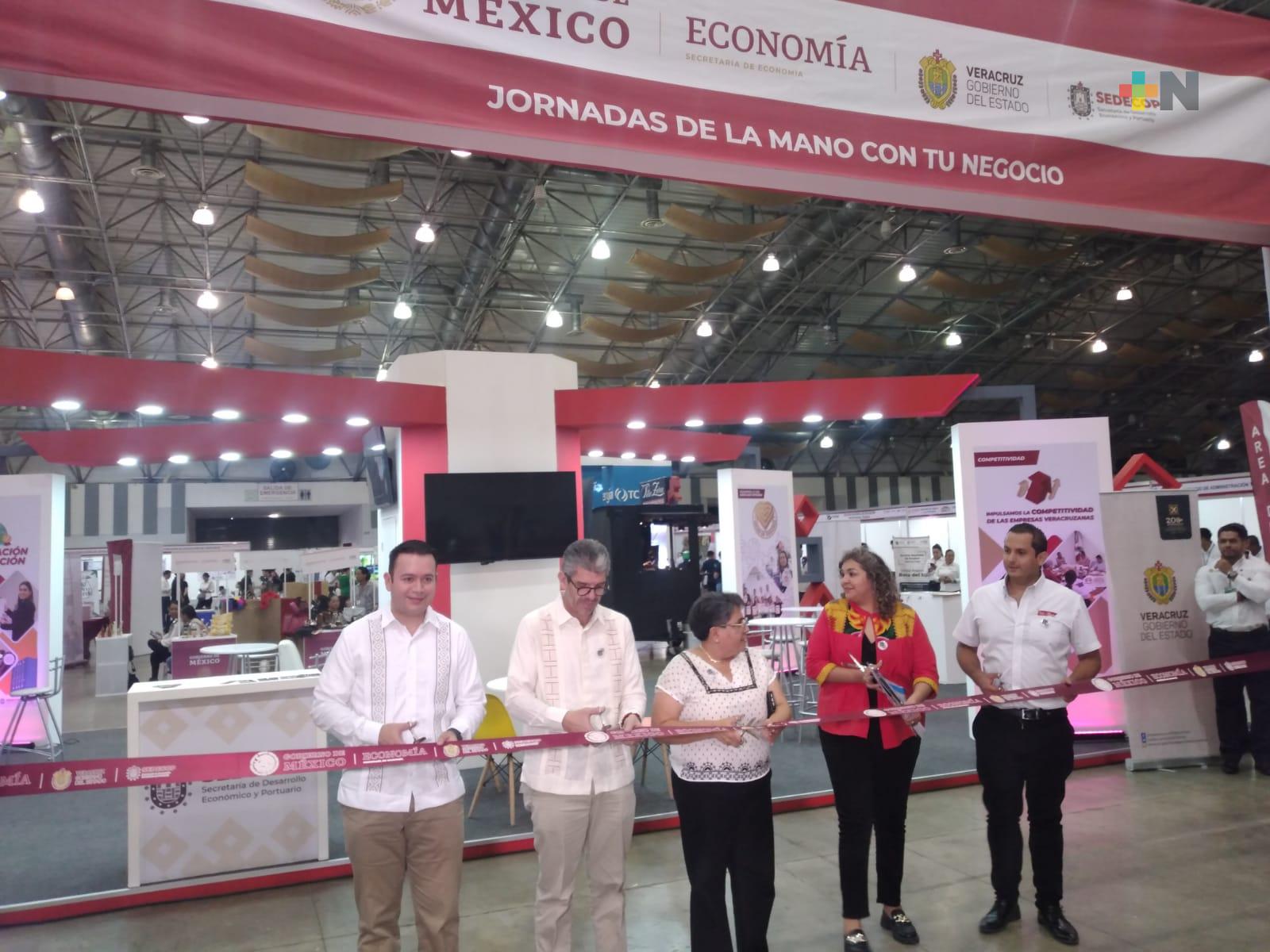 Arrancó en Boca del Río programa federal «De la mano con tu negocio»