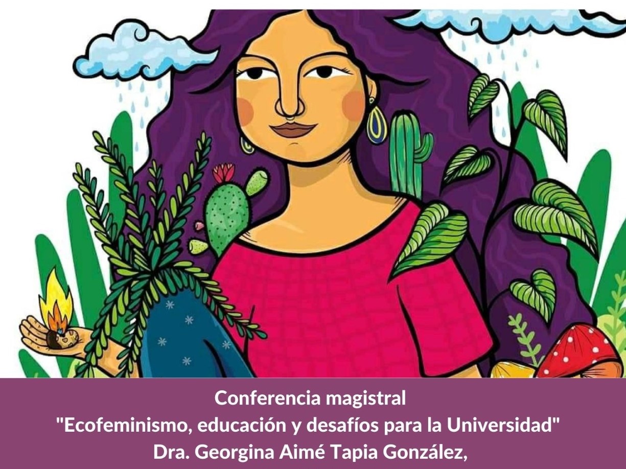 Imparten la conferencia “Ecofeminismo, educación y desafíos para la universidad” en USBI-UV