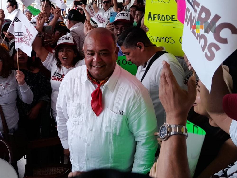 Niega Eric Cisneros rivalidad entre aspirantes a coordinación estatal de los comités en Veracruz