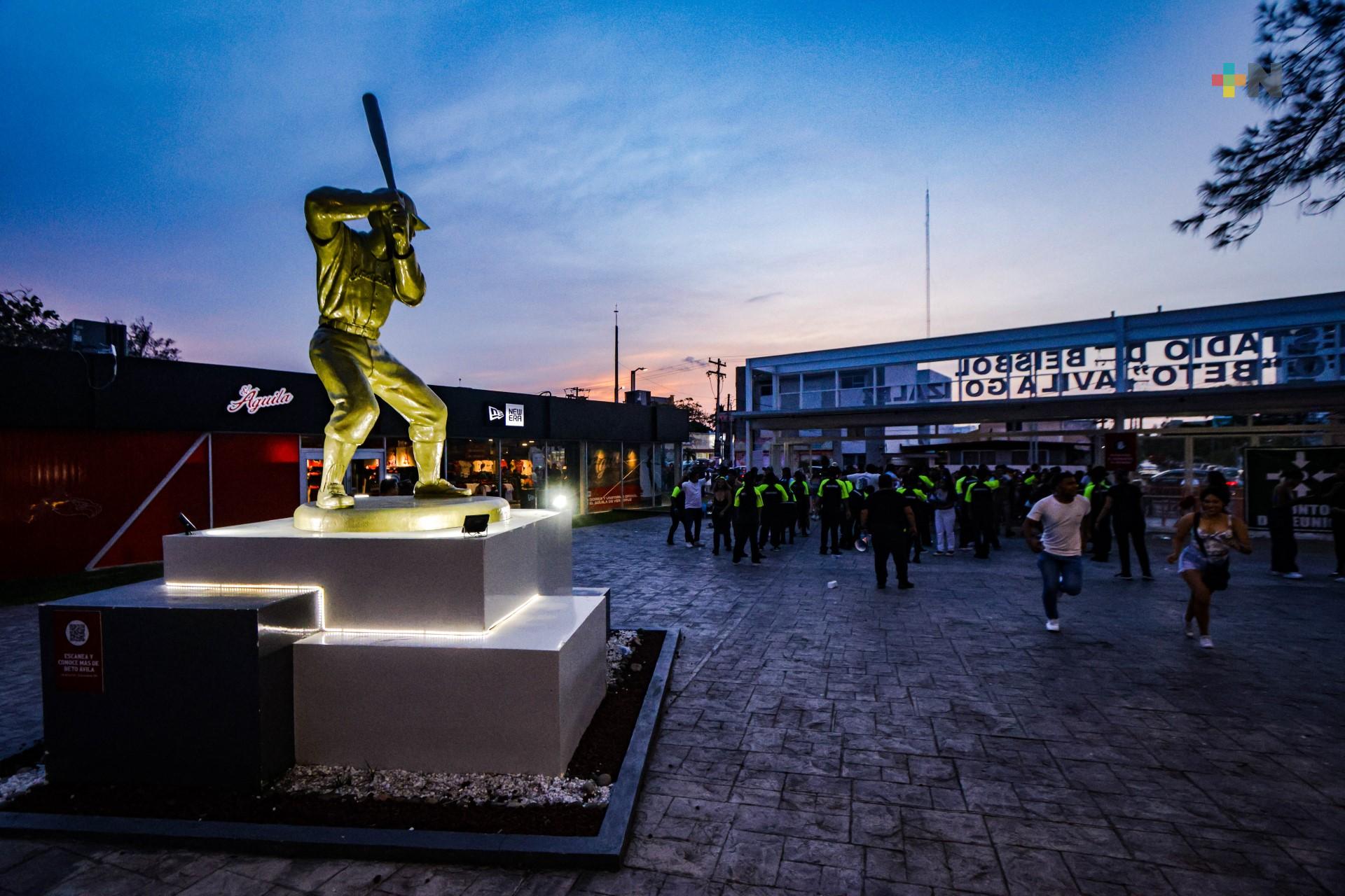 Instalan centro de acopio en estadio Beto Ávila