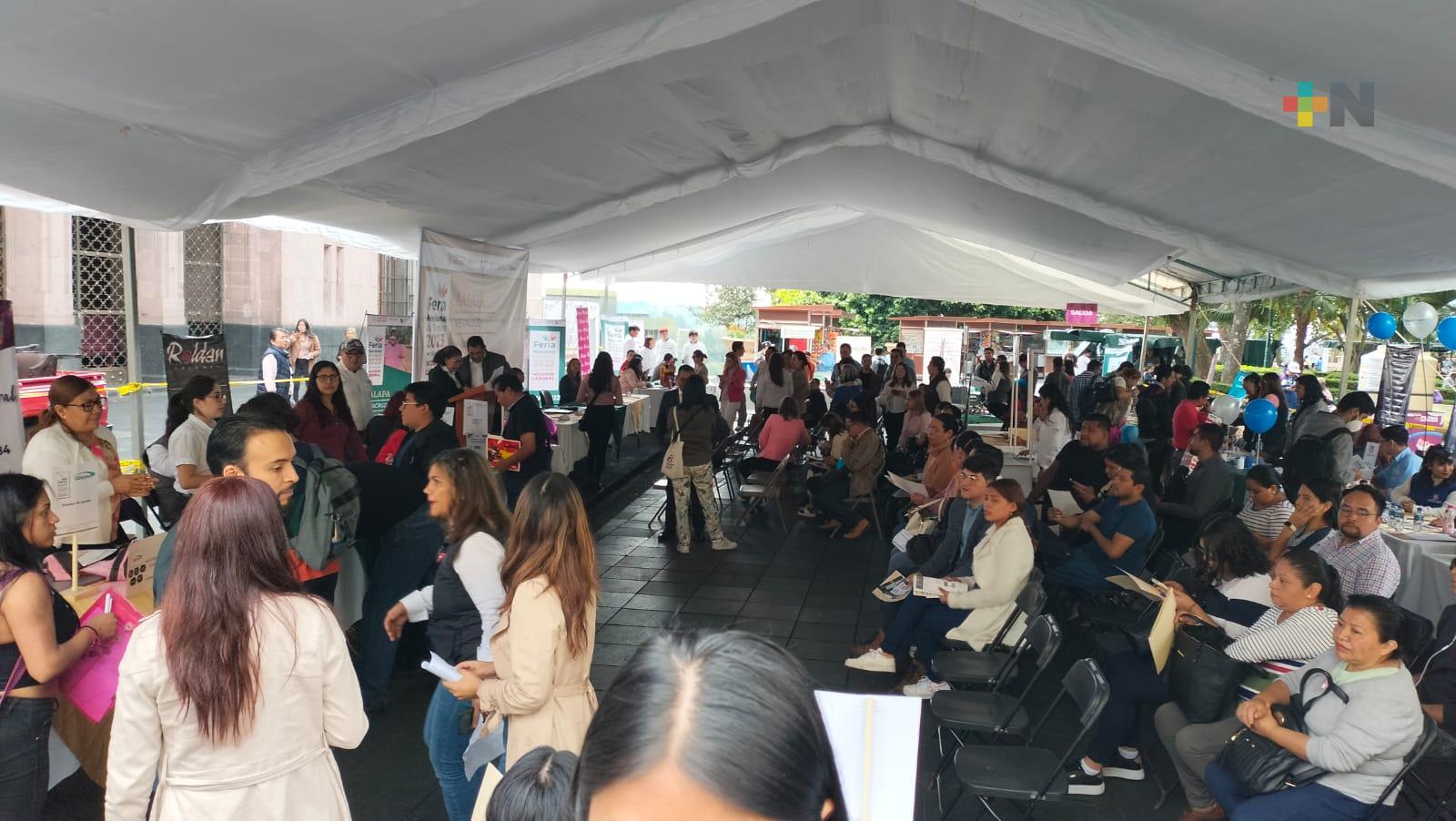 Se realizó en Xalapa Feria Nacional del Empleo para la Inclusión Social