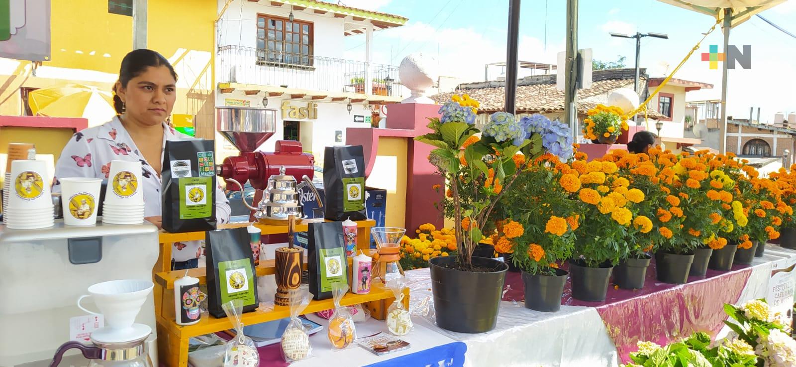 «Festival del Café y Pan de Muerto» en Xico permanecerá hasta el 2 de noviembre