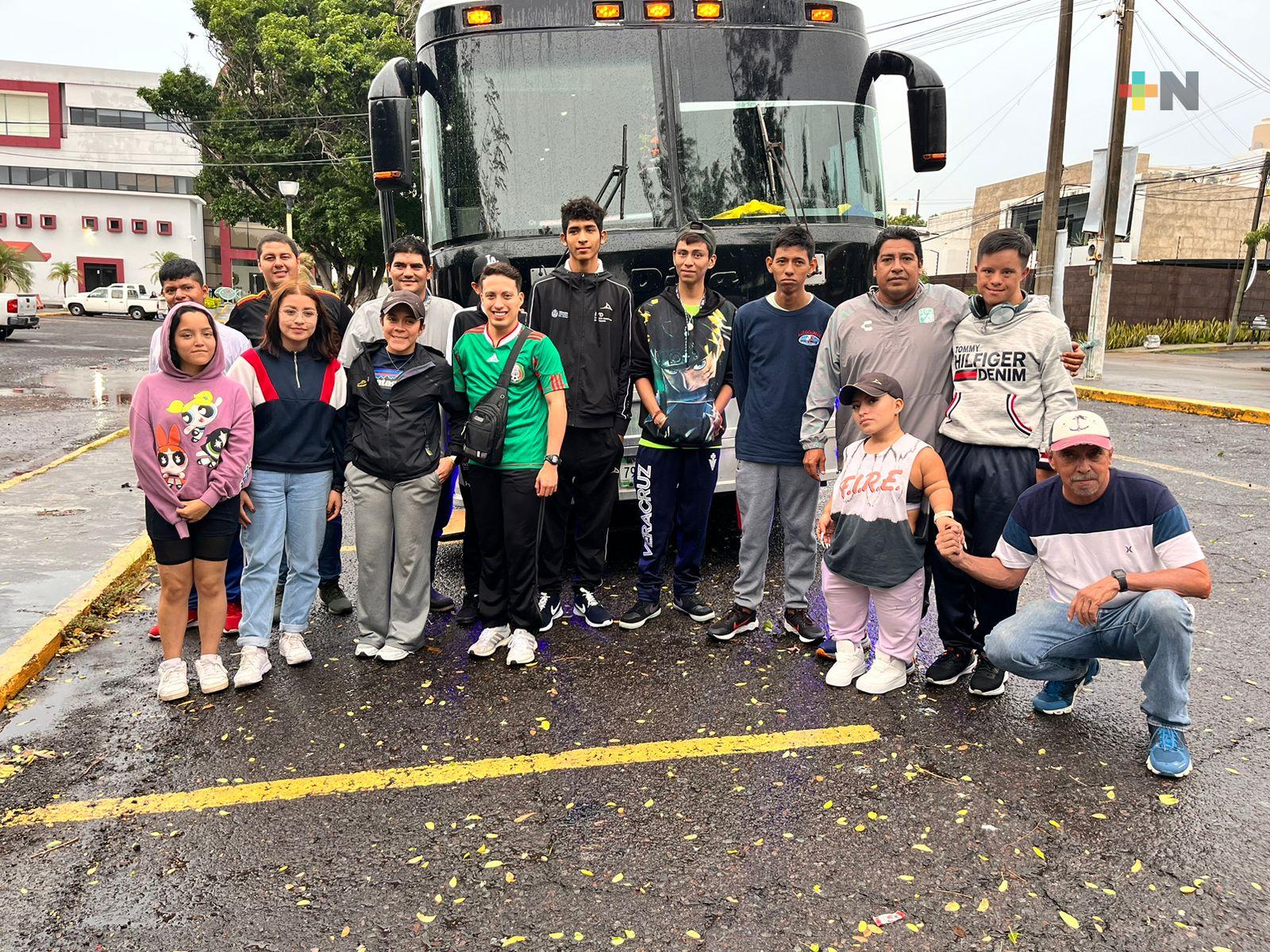 Viaja delegación veracruzana a los Juegos Paranacionales Conade